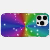 Regenbogen mit Sternen Case-Mate iPhone Hülle (Rückseite (Horizontal))