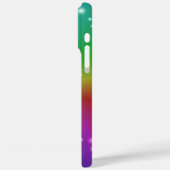 Regenbogen mit Sternen Case-Mate iPhone Hülle (Rückseite / Links)