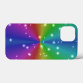 Regenbogen mit Sternen Case-Mate iPhone Hülle (Rückseite (Horizontal))