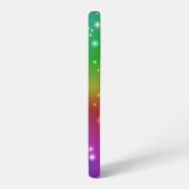 Regenbogen mit Sternen Samsung Galaxy Hülle (Linke Seite)