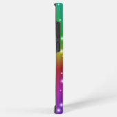 Regenbogen mit Sternen Samsung Galaxy Hülle (Rechte Seite)