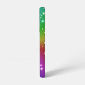 Regenbogen mit Sternen Samsung Galaxy Hülle (Linke Seite)