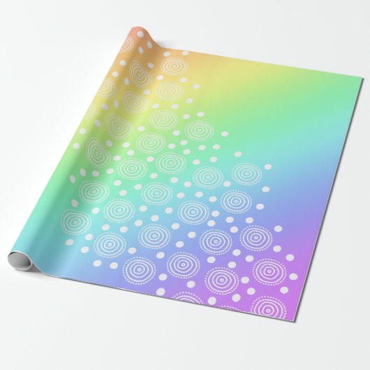 Regenbogen mit Wrapping Paper Geschenkpapier (Ungerollt)
