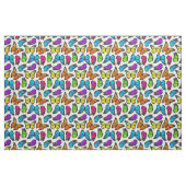 Regenbogen-Monarchfalter-Muster Stoff (Fat Quarter (45,7 x 55,9 cm))