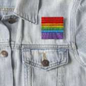 Regenbogen-Mosaik-Gay Pride-Flagge Button (Beispiel)