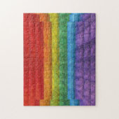 Regenbogen-Mosaik-Gay Pride-Flagge Puzzle (Vertikal)