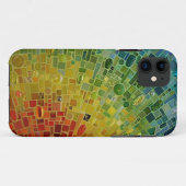 "Regenbogen-Mosaik-Telefon-Kasten " Case-Mate iPhone Hülle (Rückseite (Horizontal))