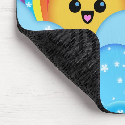 Regenbogen Mousepad (Ecke)