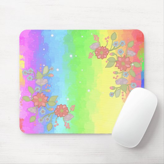 Regenbogen mousepad (Mit Mouse)