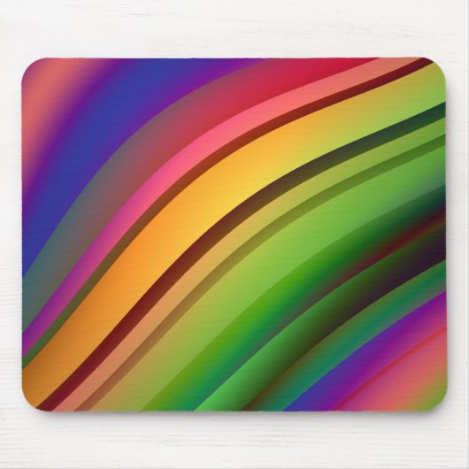 Regenbogen Mousepad (Vorne)