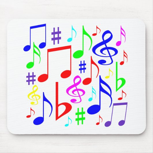 Regenbogen Mousepad (Vorne)