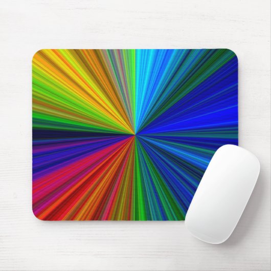 Regenbogen Mousepad (Mit Mouse)