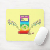Regenbogen-Musik Mousepad (Mit Mouse)