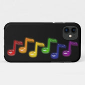 Regenbogen-Musiknoten iPhone 5 Fall Case-Mate iPhone Hülle (Rückseite (Horizontal))