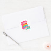 Regenbogen Müsli Runder Aufkleber (Umschlag)