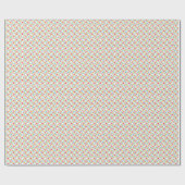 Regenbogen Muster Grafisch Geschenkpapier (Flach)