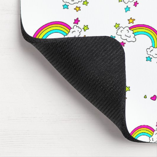 Regenbogen, Muster Mousepad (Ecke)