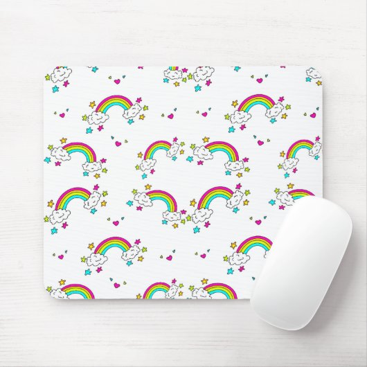 Regenbogen, Muster Mousepad (Mit Mouse)
