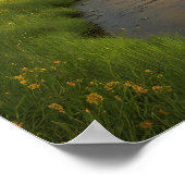 Regenbogen nach der Dusche Poster (Ecke)