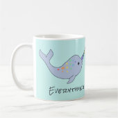 Regenbogen Narwhal Tasse (Links)