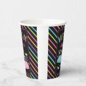 Regenbogen Nebel Slumber Party Sleepover Personali Pappbecher (Links)