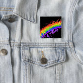 Regenbogen-Nebelfleck-vektorregenbogen Button (Beispiel)