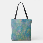 Regenbogen-Niesel-Totebeutel Tasche (Rückseite)