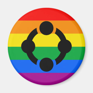 Regenbogen-Nischen-Stolzflagge Magnet