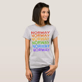 Regenbogen Norwegen Shirts und Jacken (Vorne ganz)