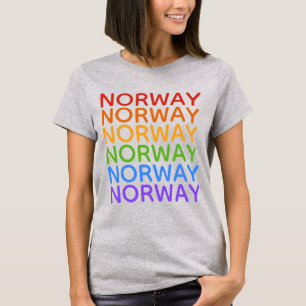 Regenbogen Norwegen Shirts und Jacken