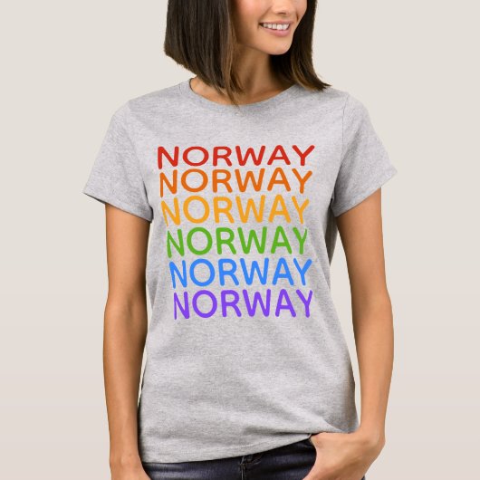 Regenbogen Norwegen Shirts und Jacken (Vorderseite)