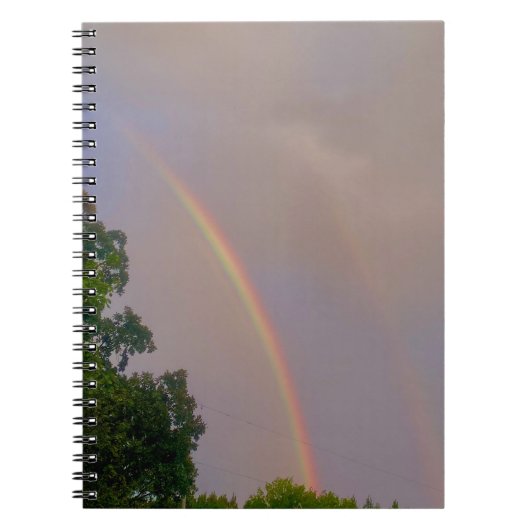 Regenbogen Notizblock (Vorderseite)