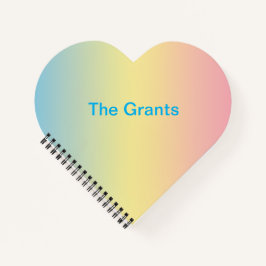 Regenbogen- Notizblock