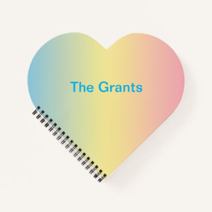 Regenbogen- Notizblock