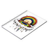 Regenbogen Notizblock (Linke Seite)