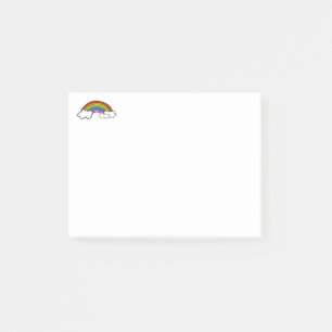 Regenbogen-Notizblock Post-it Klebezettel