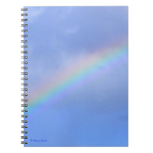 Regenbogen-Notizbuch Notizblock