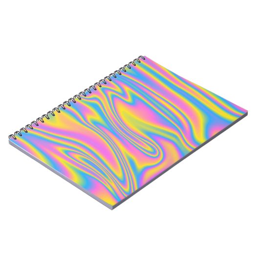 Regenbogen-Notizbuch Notizblock (Linke Seite)