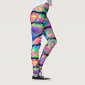 Regenbogen-Ohrschnecke Leggings (Rechts)
