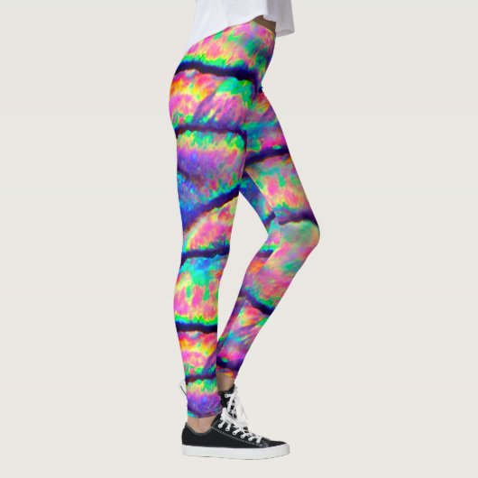 Regenbogen-Ohrschnecke Leggings (Rechts)