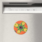Regenbogen-Oktopusse Magnet (In Situ (Geschirrspüler))