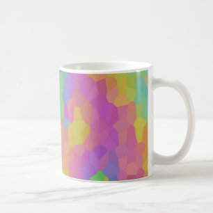 Regenbogen-Öl-Mosaiken Kaffeetasse
