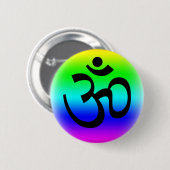 Regenbogen OM Button (Vorne & Hinten)