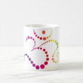 REGENBOGEN-OM-Tasse Kaffeetasse (Mittel)
