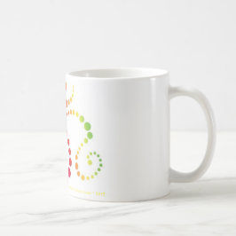 REGENBOGEN-OM-Tasse Kaffeetasse