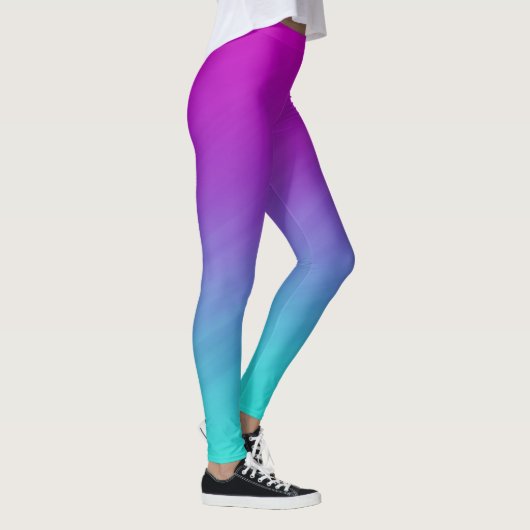 Regenbogen Ombre Leggings (Rechts)