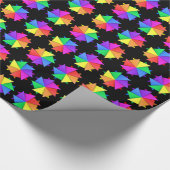 Regenbogen Origami Geschenkpapier (Ecke)
