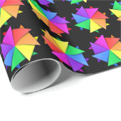 Regenbogen Origami Geschenkpapier (Rolleneckpunkt)