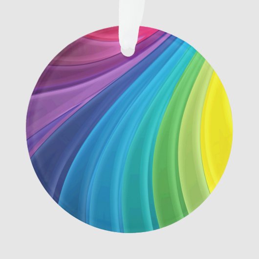 Regenbogen Ornament (Vorderseite)