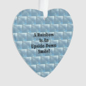 Regenbogen! Ornament (Vorderseite)